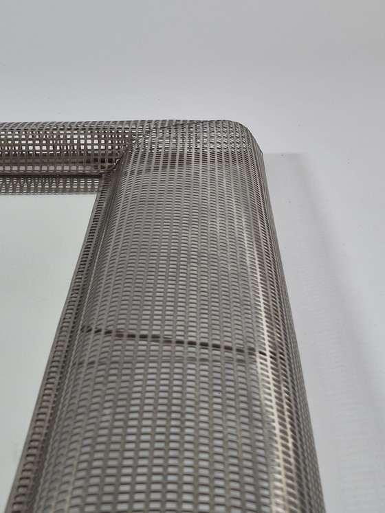 Specchio da parete vintage postmoderno, in rete metallica, formato orizzontale e verticale – Glass (photo 8 of 8)