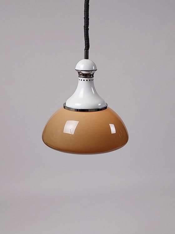Image 1 of Lampada a sospensione Stilux vintage - Design italiano - Regolabile