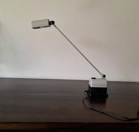 Image 1 of Light grey Lumina Daphinette lamp made of steel and aluminium
