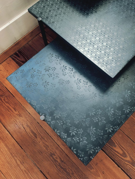 Image 1 of Capo d'opera Mini Set de table d'appoint, Lava-Tattoo, Alessio Bassan 2015, noir