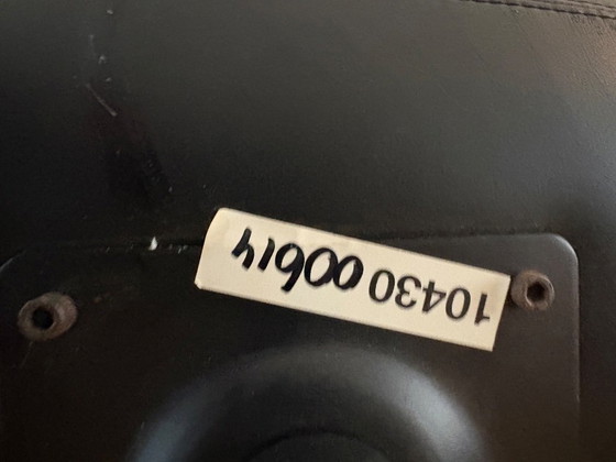 4 x Artifort F141 Swivel Armchair Geoffrey Harcourt – Leather (photo 6 of 16)