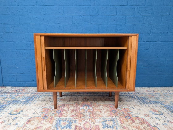 Image 1 of Boîtier de disque vinyle vintage, années 1960