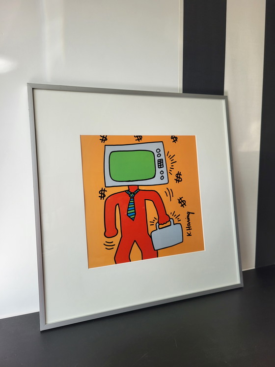 Image 1 of Keith Haring Art Print From the 1980s