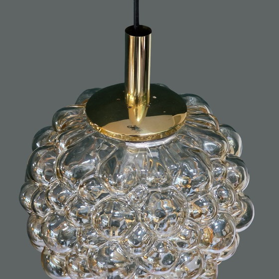 Image 1 of Lampada a sospensione vintage Bubble – Glashütte Limburg – Helena Tynell – Ø 29 cm – Germania