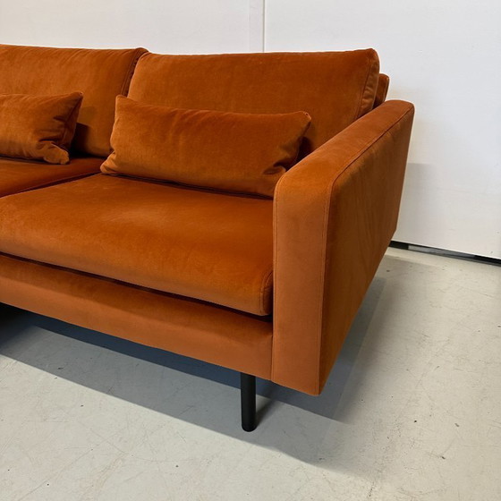 Image 1 of Sofá recto Goossens con reposapiés 180x90cm