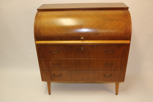 Secrétaire vintage élégante – compacte et pratique