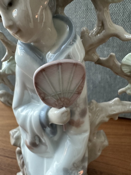 Lladro Dame à l'éventail
