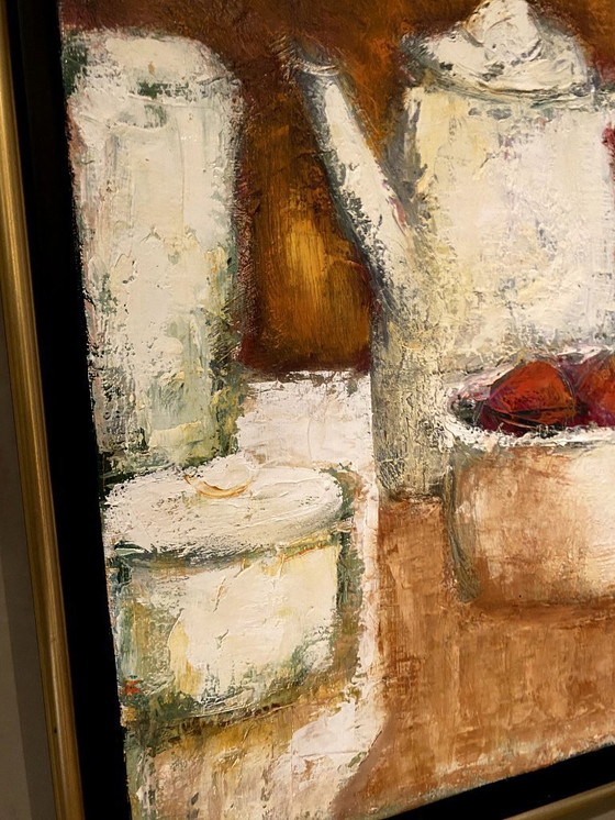 Image 1 of Oil on linen by Jose van Gool