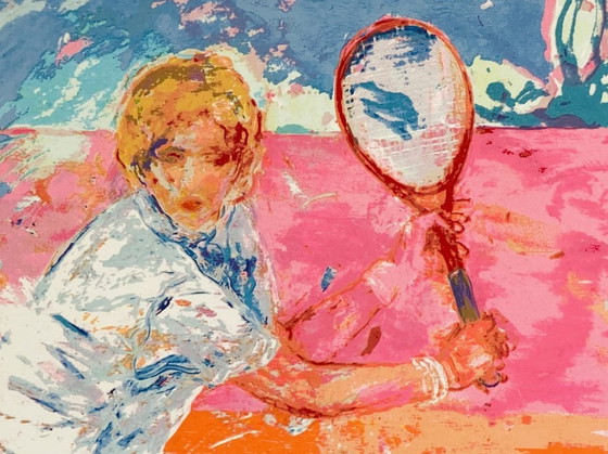 Jan van Diemen - Tennis Colorato - Litografie e stampe – Carta (photo 5 of 5)