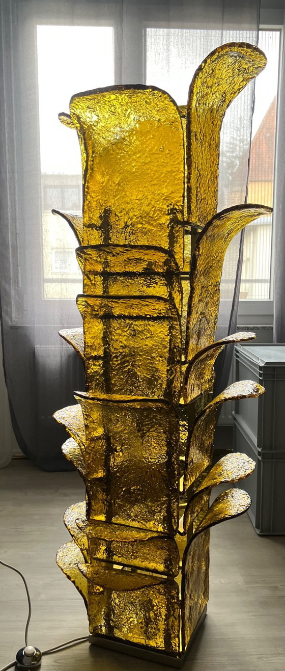 Lampadaire Cactus Carlo Nason – Metal, Murano Glass (photo 6 of 6)