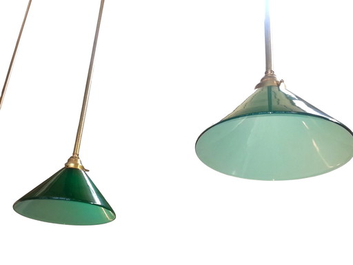 Pendant lamps 3 pcs 50-70s