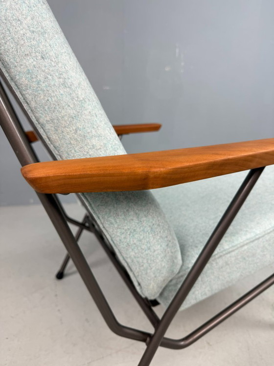 Image 1 of Koene Oberman Fauteuil Met Teak Armleuningen Voor Gelderland, 1954