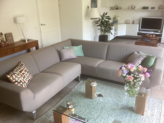 Canapé d'angle Pode – Canapés d'angle, Textile, Chrome (photo 2 of 5)