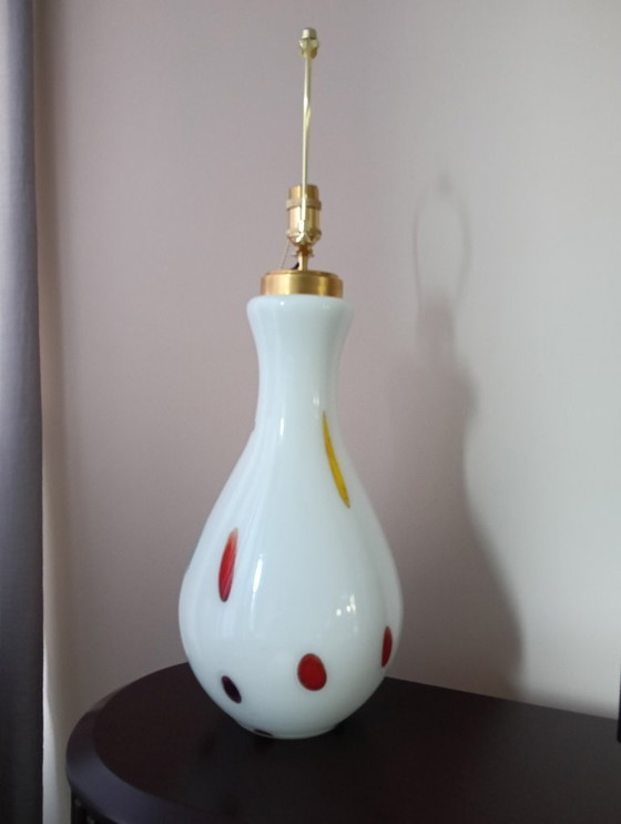 Image 1 of Dino Martens lamp for Aureliano Toso including shade