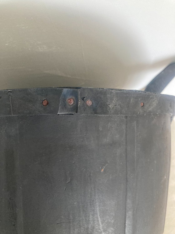 Image 1 of Set van 2 Handgemaakte Manden (Gerecycleerde Autoband)