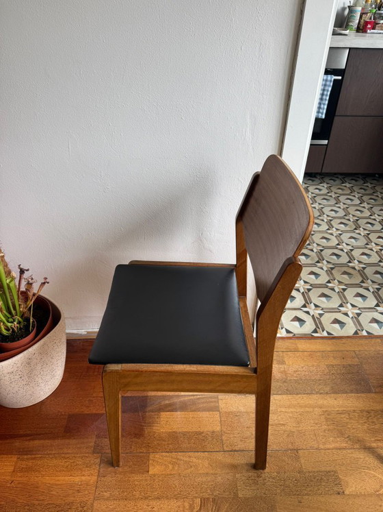 Image 1 of 2 sedie da pranzo scandinave di metà secolo