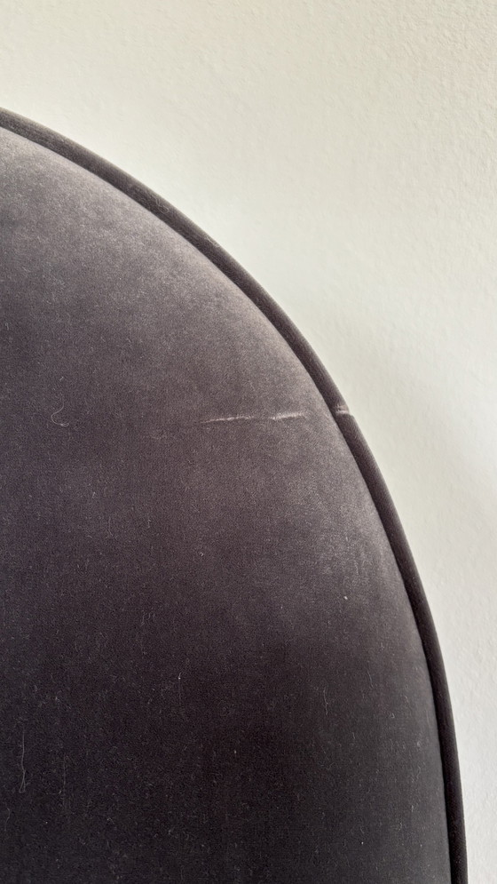 Image 1 of 2x Zuiver Sam Fauteuil. Zwart/grijs.