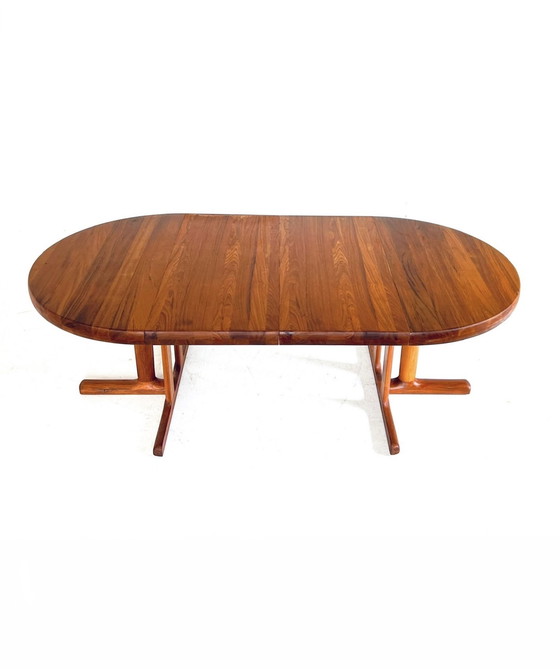 Image 1 of Table à manger danoise extensible vintage des années 60