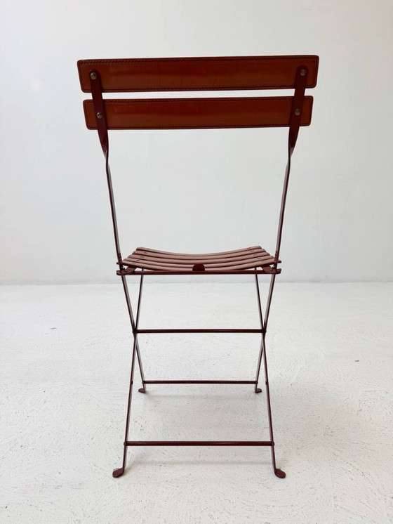 Image 1 of Set of 4 Celestina folding chairs by Zanotta, 1980s