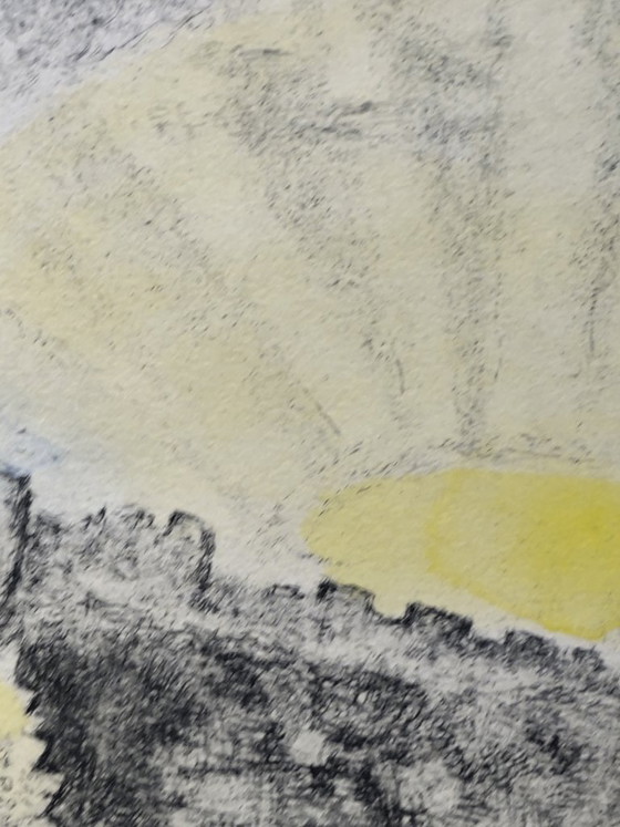 Image 1 of Marc Chagall ORIGINAL ETCHING 'David mourns Absolom' colored by Chagall himself