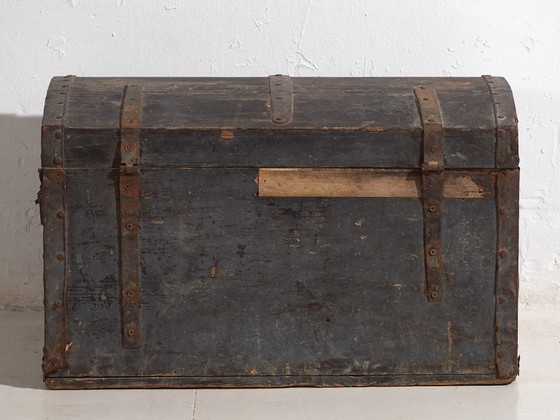 Baúl antiguo de tonos oscuros (c.1910) #65 – Armarios de almacenamiento, Rustic (photo 20 of 22)