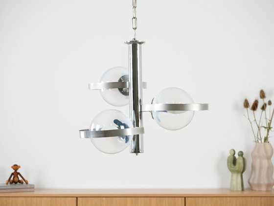 Image 1 of Lampada a sospensione, Space Age, anni '70, prodotta in Italia