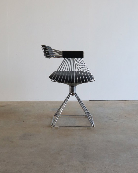 Image 1 of 2 sillas Delta diseñadas por Rudi Verelst para Novalux años 70