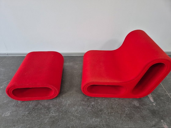 Image 1 of "Other One Lounge Chair" with ottoman by Leif Jörgensen for HAY