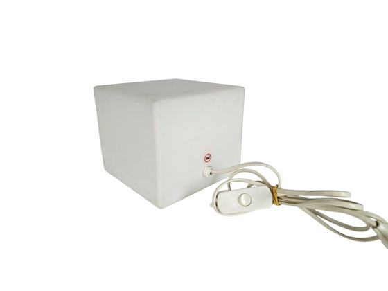 Image 1 of Ilu Design - Made in Holland - Lampe cube - Lampe glaçon - Verre - 2002