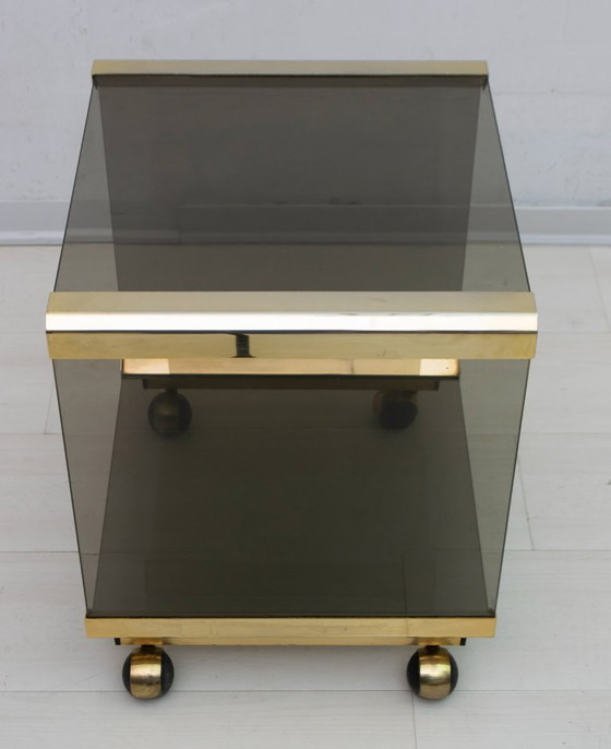 Image 1 of Paar italienische Couchtische von Pierangelo Galotti "George" für Galotti & Radice, 1970