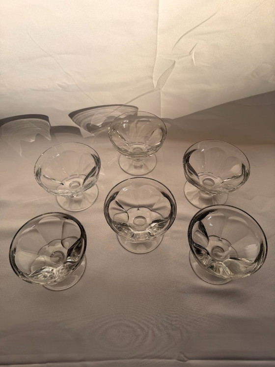 Image 1 of Juego de 6 copas de champán Baccarat - Modelo Talleyrand