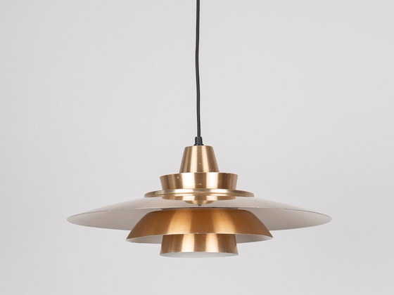 Coppia di 2 lampade a sospensione vintage danesi Superlight di David Mogensen – Alluminio (photo 5 of 18)