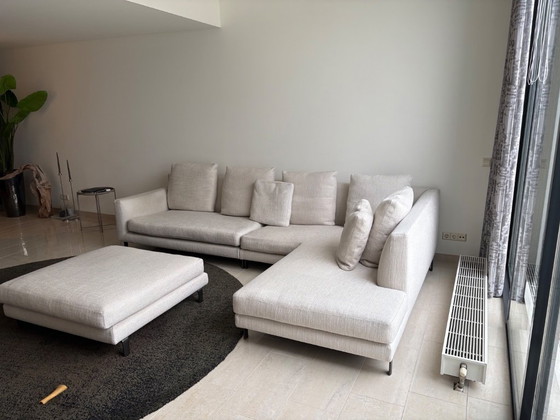 Image 1 of Minotti Andersen Sofa mit Fußhocker