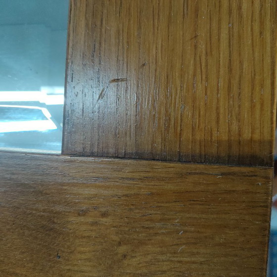 Image 1 of Miroir mural à facettes en chêne belge MTE Theuns (2 présents)