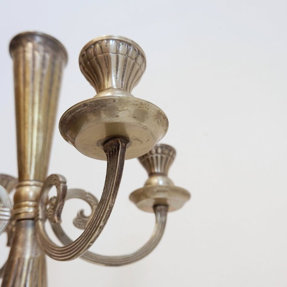 Image 1 of Großer Kandelaber mit vier Armen und fünf Flammen