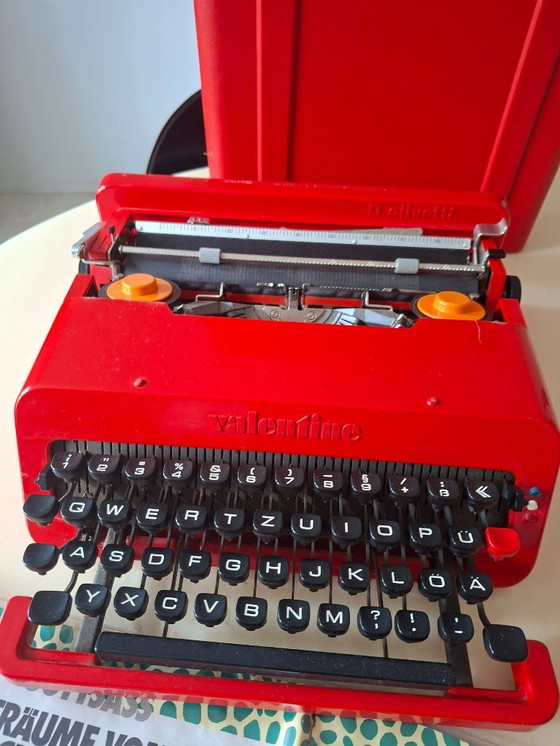 Image 1 of Ettore Sottsass Olivetti Valentine typewriter