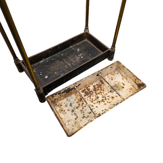 Image 1 of Portaombrelli antico in ottone inglese, circa 1900