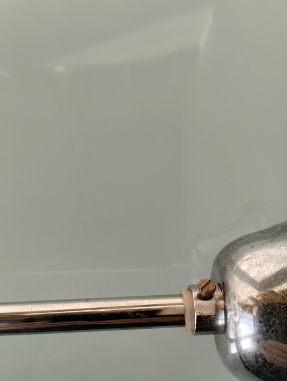 Image 1 of GISO - Ceiling Lamp - Opaline Glass - Art Deco School Lamp Netherlands - Art Deco - 1930-1940