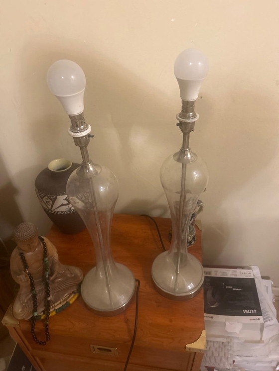 Image 1 of Pair of elegant Italian lamps