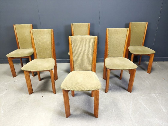 Image 1 of Set of 6 danish dining chairs, 1970s