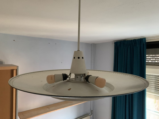 Image 1 of Vintage 1950s UFO pendant lamp for Philips