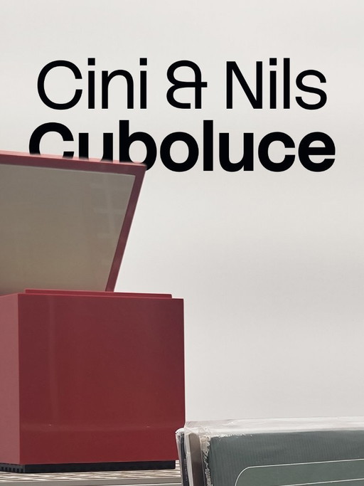 Cuboluce table lamp, Cini & Nils (1972)