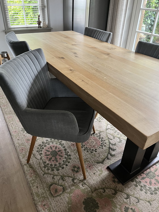 Image 1 of 6 eetkamerstoelen 