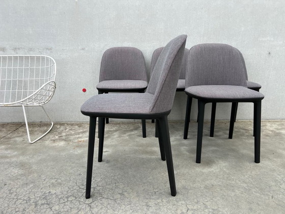 Sillas Vitra Softshell Side, 5x – Sillas de comedor, Textil (photo 6 of 9)