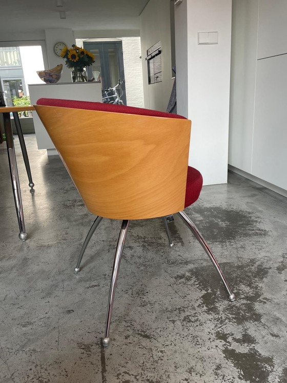 Image 1 of Leolux Giotto 917 mesa de comedor con 4 sillas