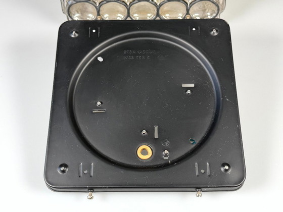 Image 1 of Lámpara de techo de los años 60/70, Glashütte Limburg, Alemania, plafoniere, vidrio y metal.