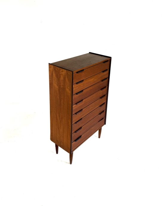 Vintage XXL Teakhouten Ladekast, Denemarken ‘60 – Ladekasten, Wood (photo 5 of 12)