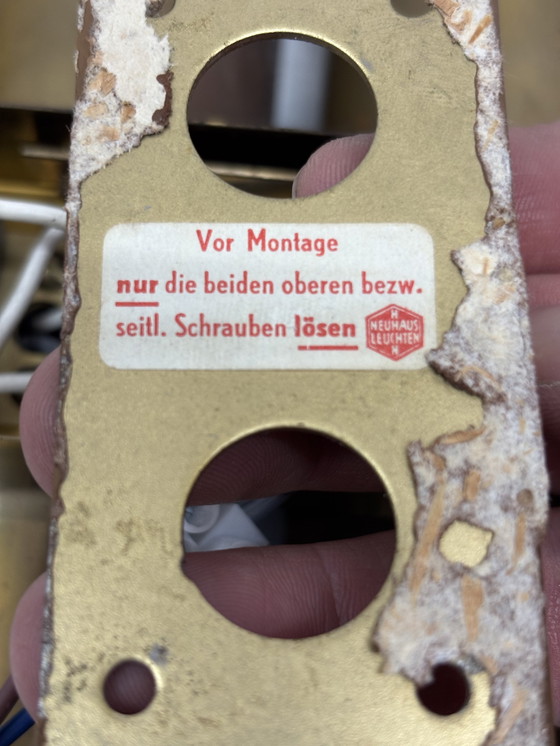 Image 1 of Vintage space age wall lamps Rolf Krüger, Paul Neuhaus Leuchten