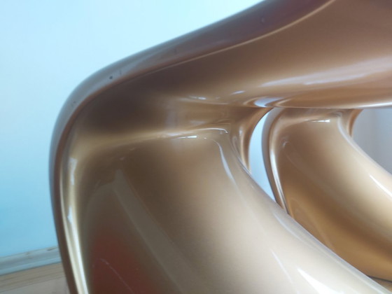 Image 1 of Vitra Panton Classic Gold 2007 – Moët & Chandon Edition (2 Stück, nummeriert, Sammlerstücke)