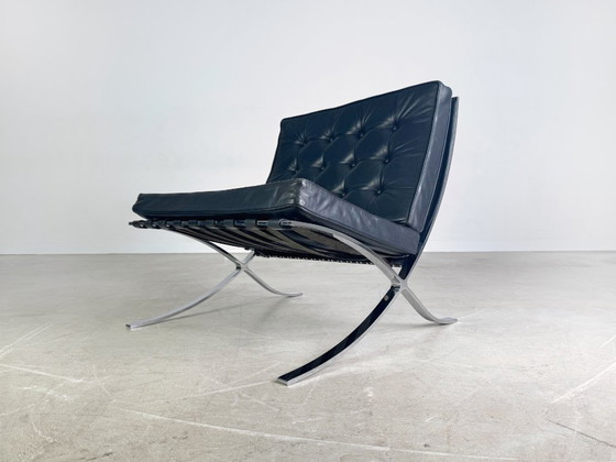 Image 1 of Originele Knoll International Barcelona-voorzitter Mies van der Rohe III